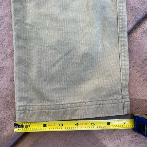 Baldwin Carter Pants Khaki Canvas Outdoor Button Fly Chino - Picture 8 of 12